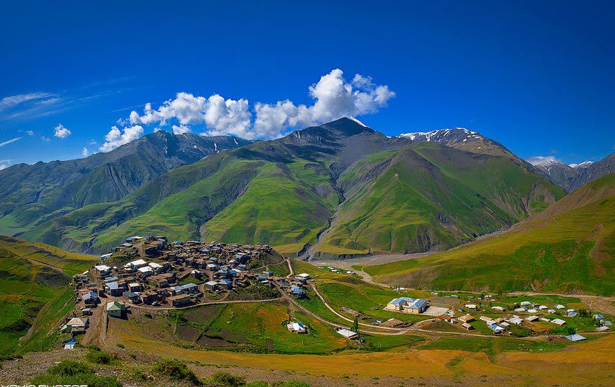 Khinaliq Village, Quba District, Caucasus Mtns, Azerbaijan